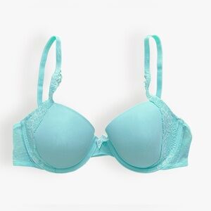 Victoria's Secret Angels Lined Demi Lace Bra 36B